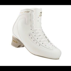 used Edea Ice Fly figure skate boots - fits shoe size 7.5/8